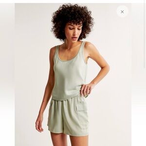 Abercrombie & Fitch Sage Green shorts